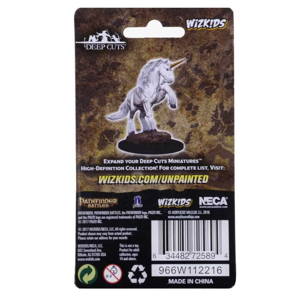 Pathfinder Deep Cuts Unpainted Miniatures: Unicorn