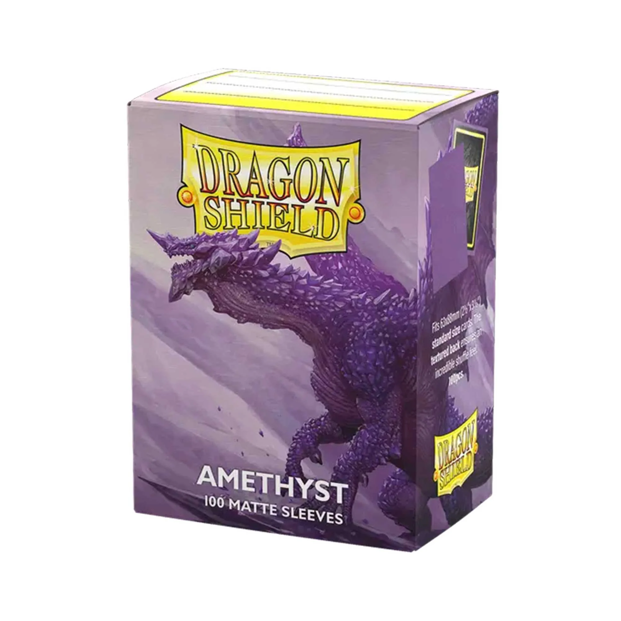 Dragon Shield Amethyst Matte Sleeves - Standard Size (100)