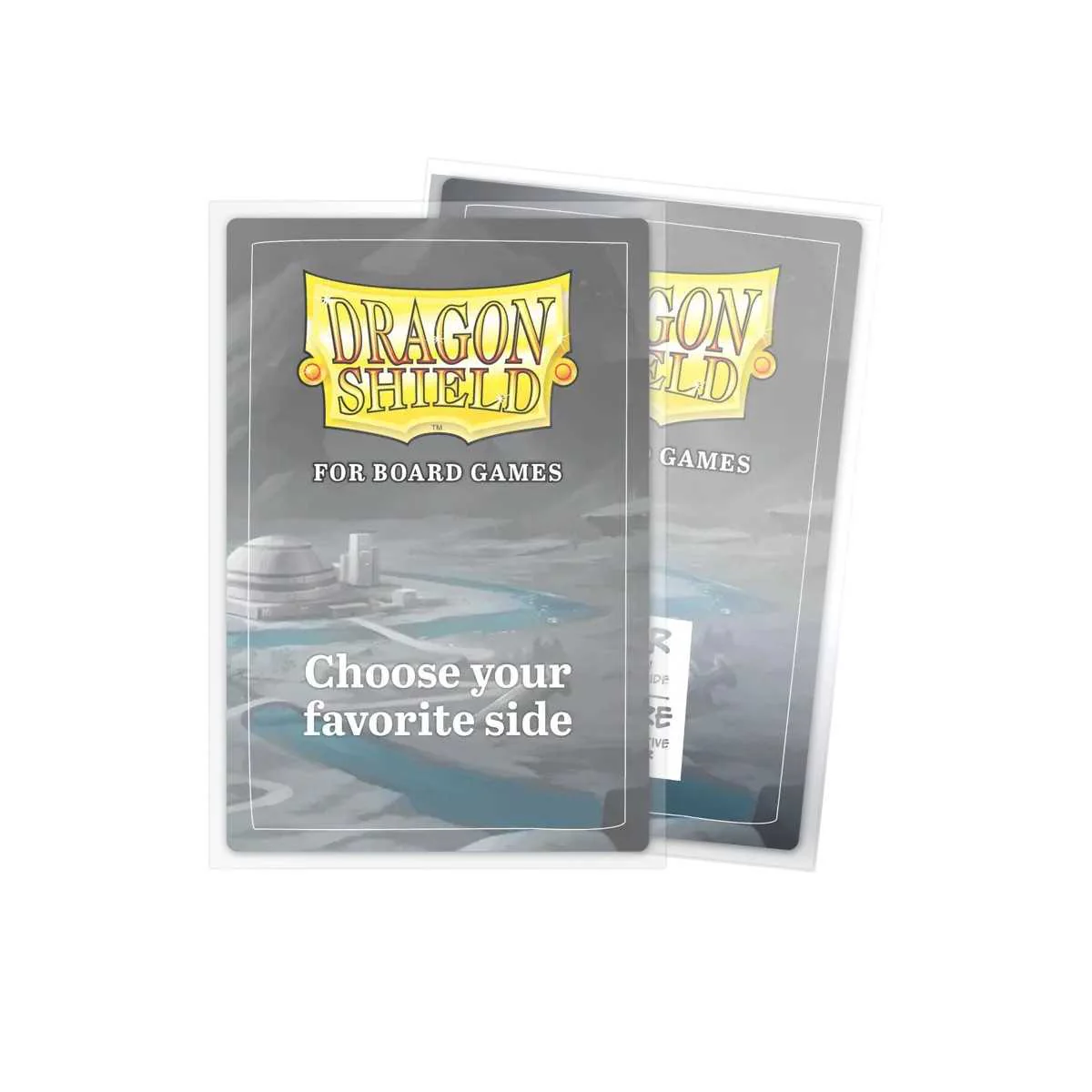 Dragon Shield 100 Clear Non-Glare Board Game Sleeves - Oversize