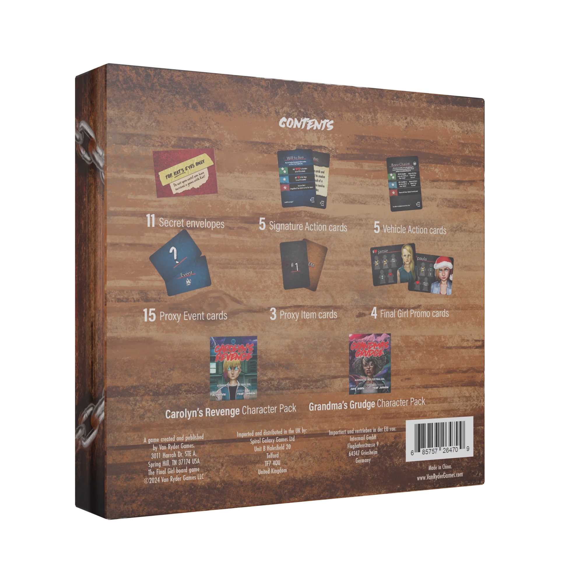 Final Girl: Guest Stars Box