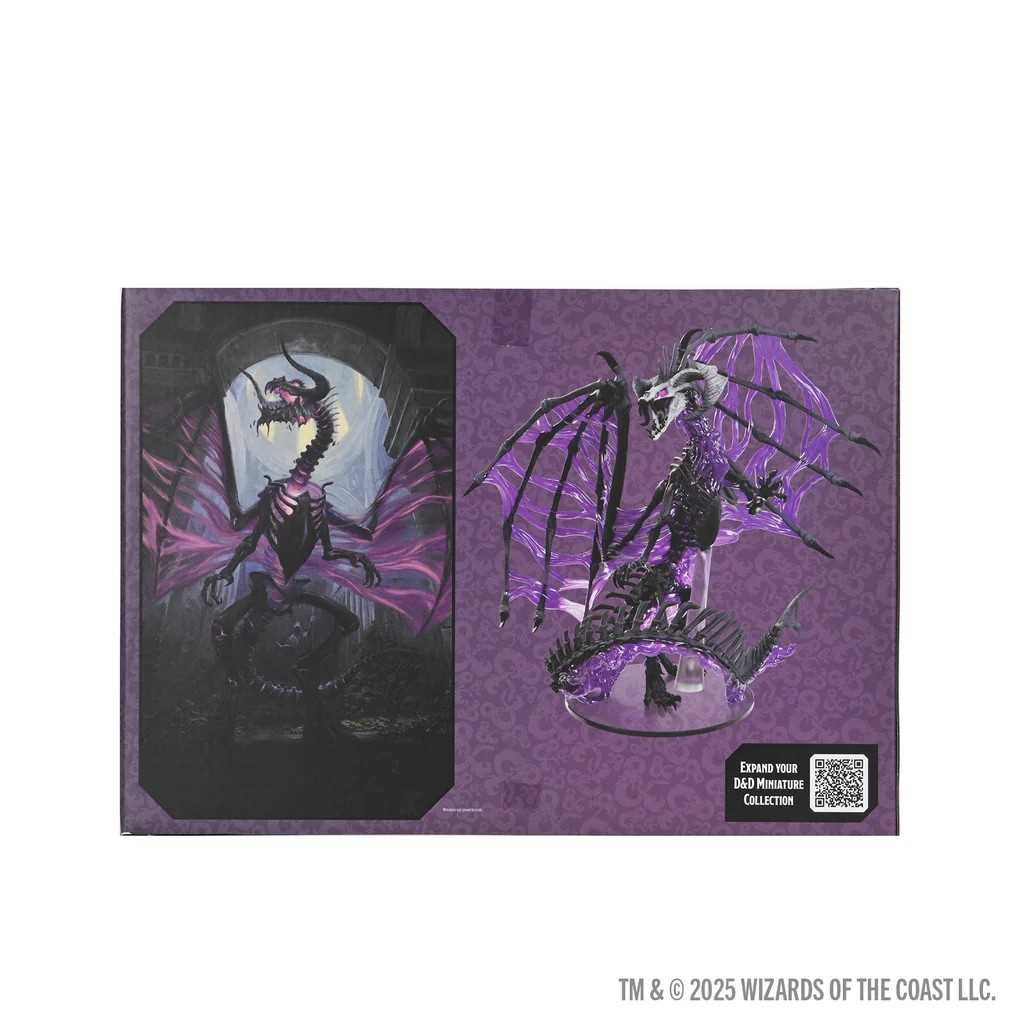 D&D Icons of the Realms: Black Dracolich Boxed Miniature