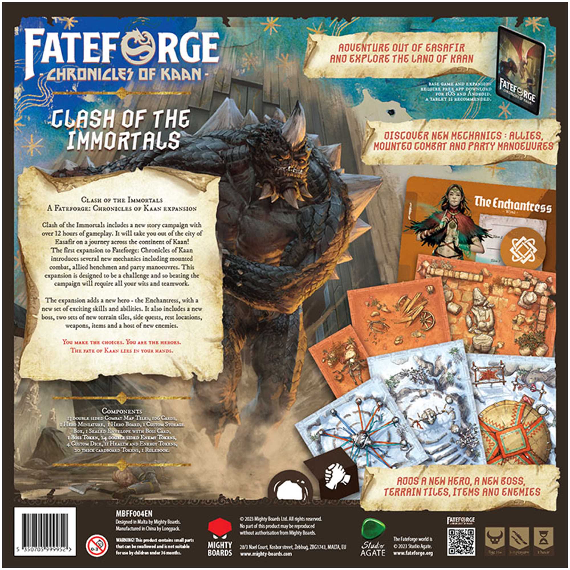 Fateforge: Chronicles of Kaan - Clash of the Immortals Expansion
