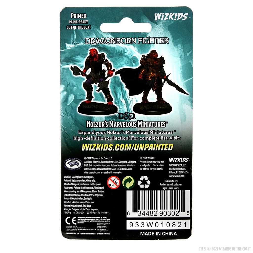 D&D Nolzur's Marvelous Miniatures: Dragonborn Fighter Female