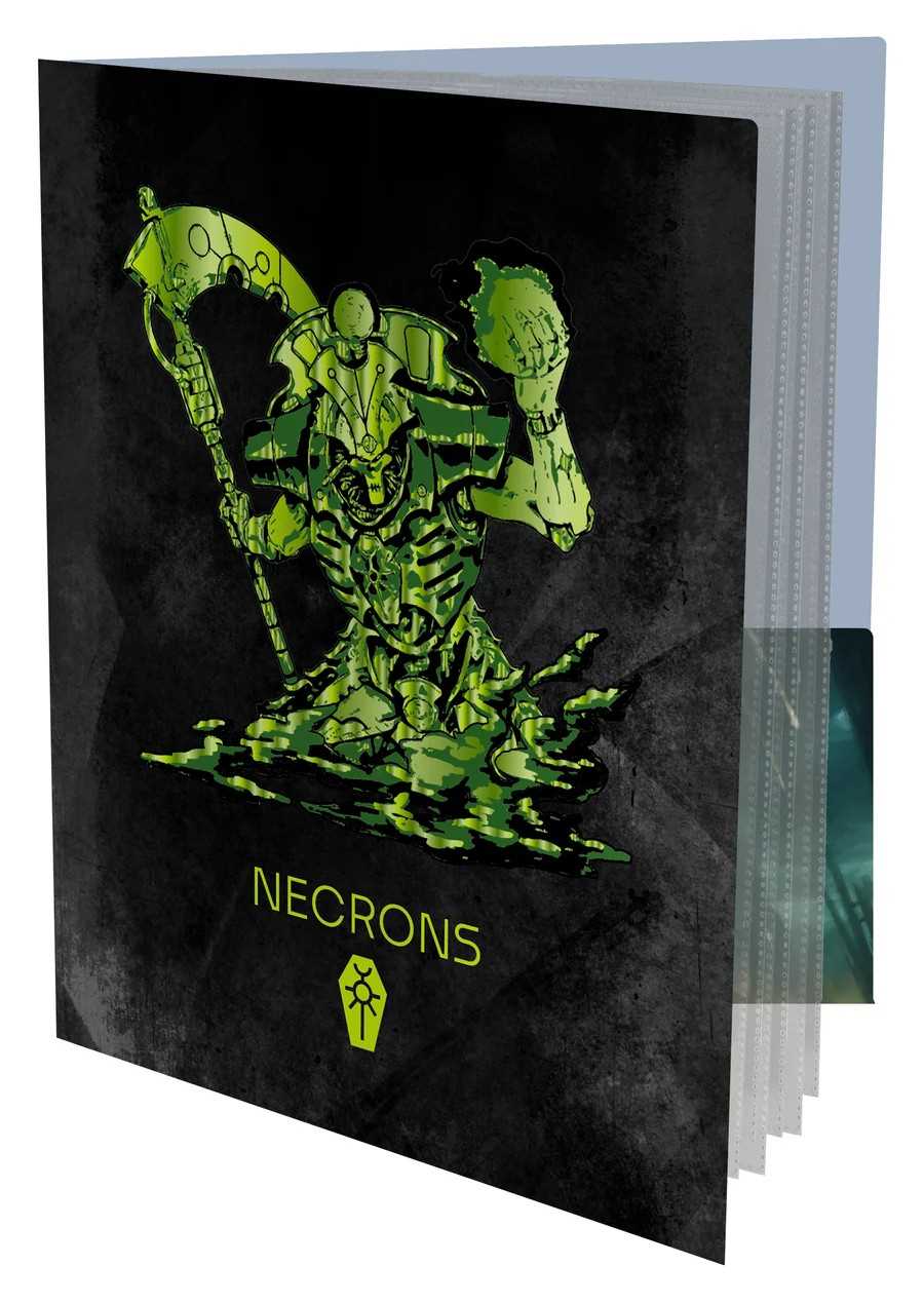Warhammer 40.000: Necron Codex Aligned Datasheet & Index Card Folio