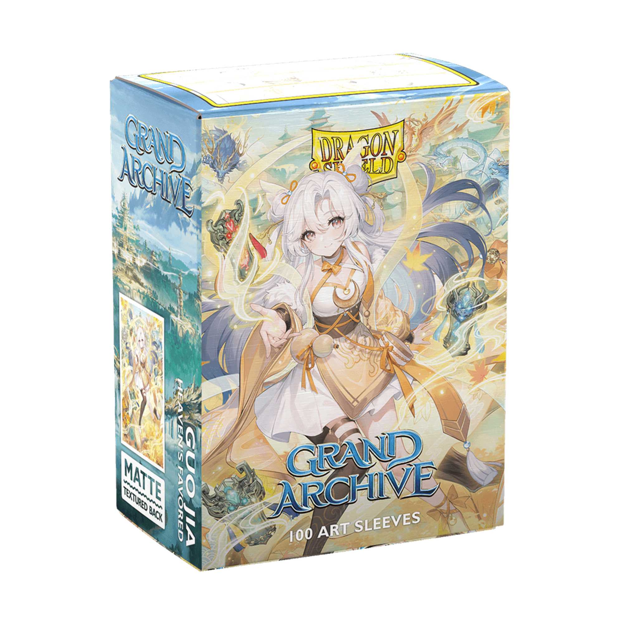 Matte Art Standard Sleeves: Grand Archive - Guo Jia Heaven's Favored (100 ct.)