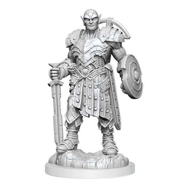 D&D Nolzur's Marvelous Unpainted Miniatures: Earth Genasi Fighter