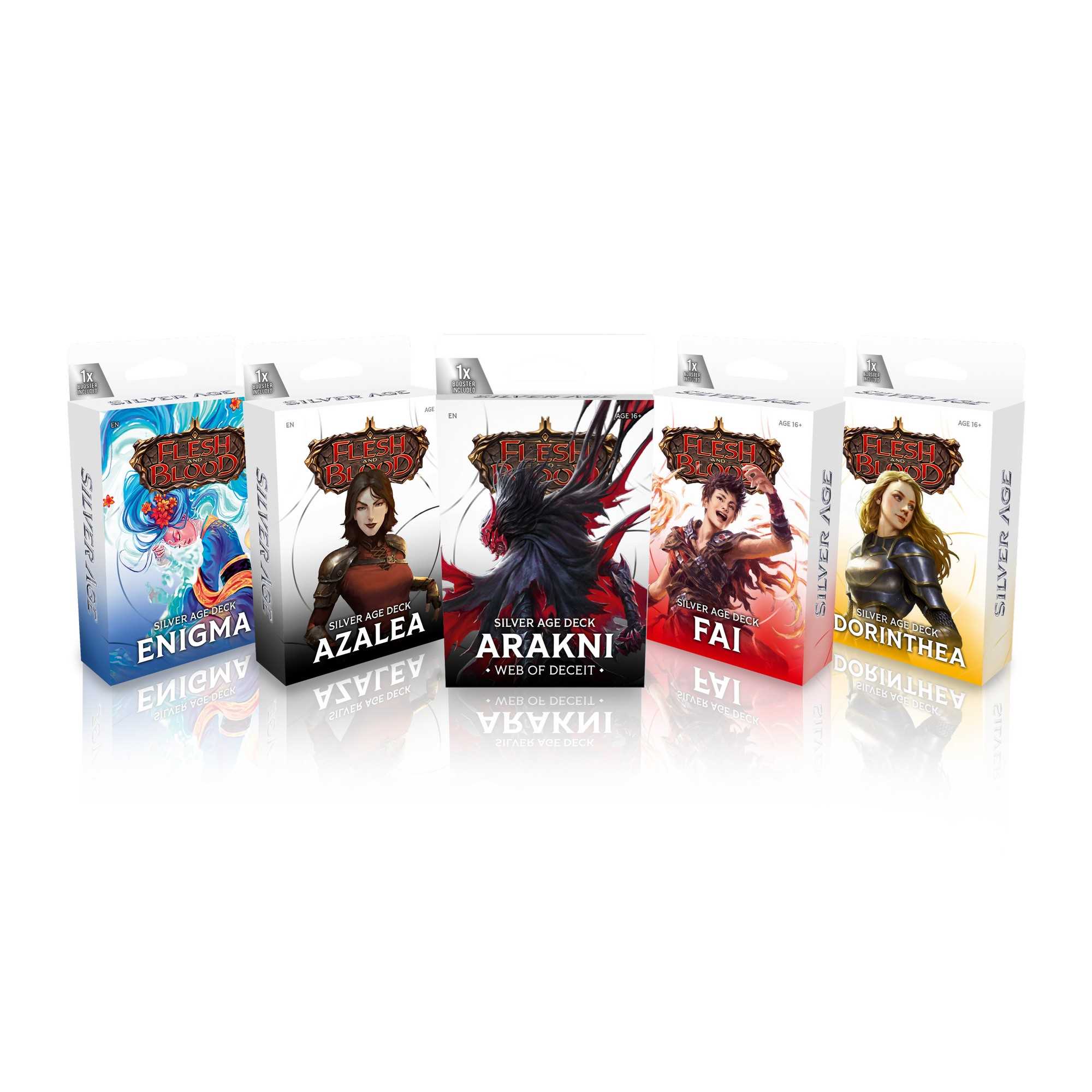 Flesh And Blood TCG: Silver Age: Chapter 2 - Deck Collection (Eligible retailers only)