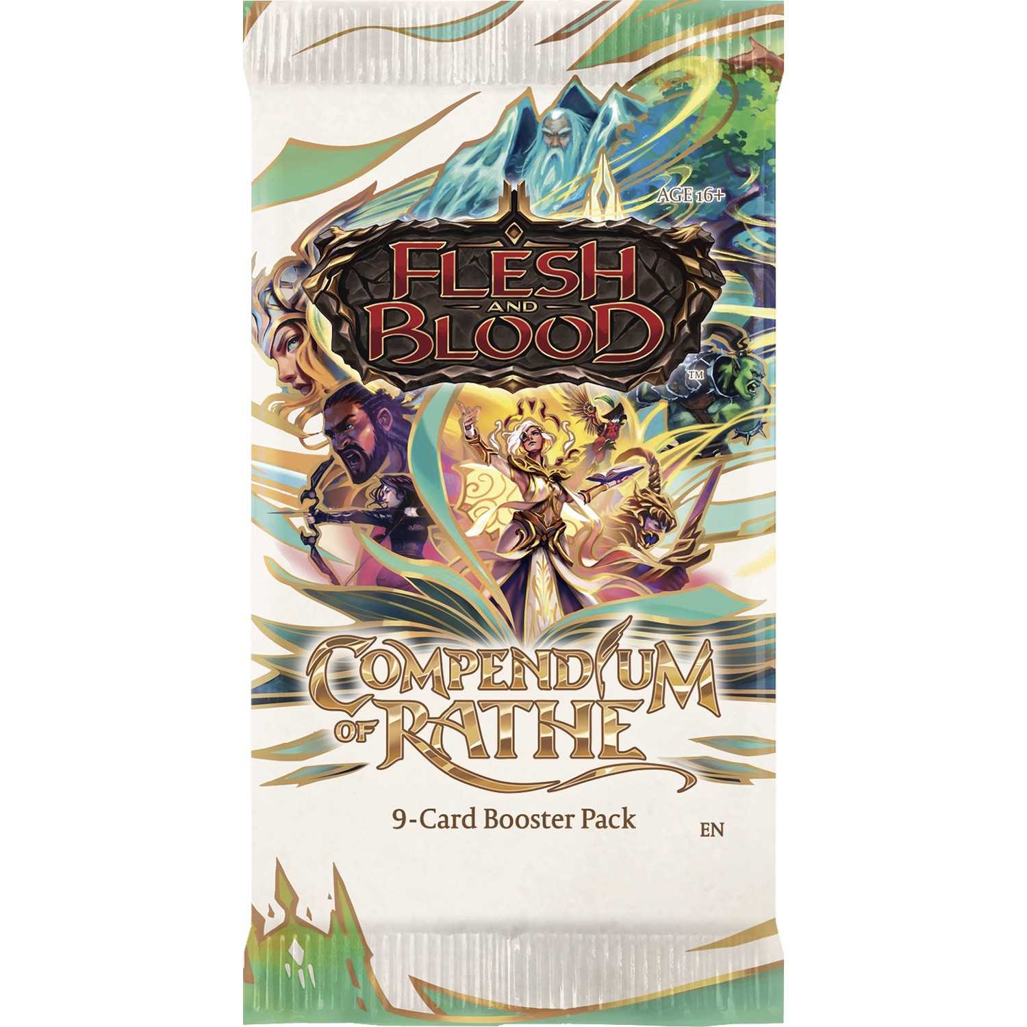 Flesh And Blood TCG: Compendium of Rathe - Booster Pack (Eligible retailers only)