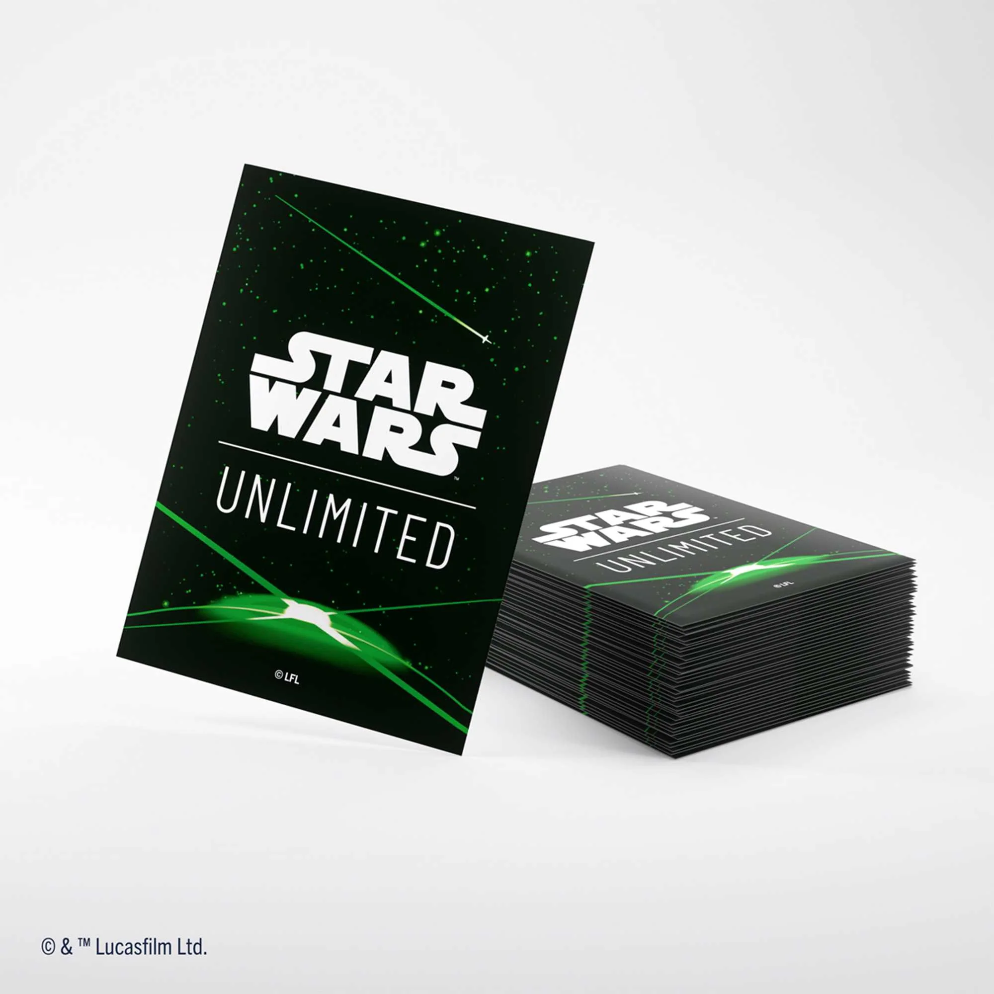Gamegenic Star Wars: Unlimited Premium Art Sleeves - Card Back Green