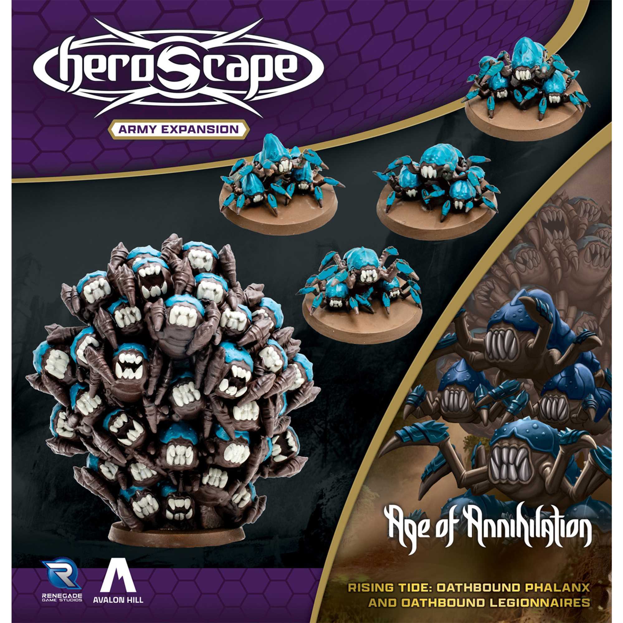 Heroscape: Rising Tide - Oathbound Phalanx and Oathbound Legionnaires Army Expansion