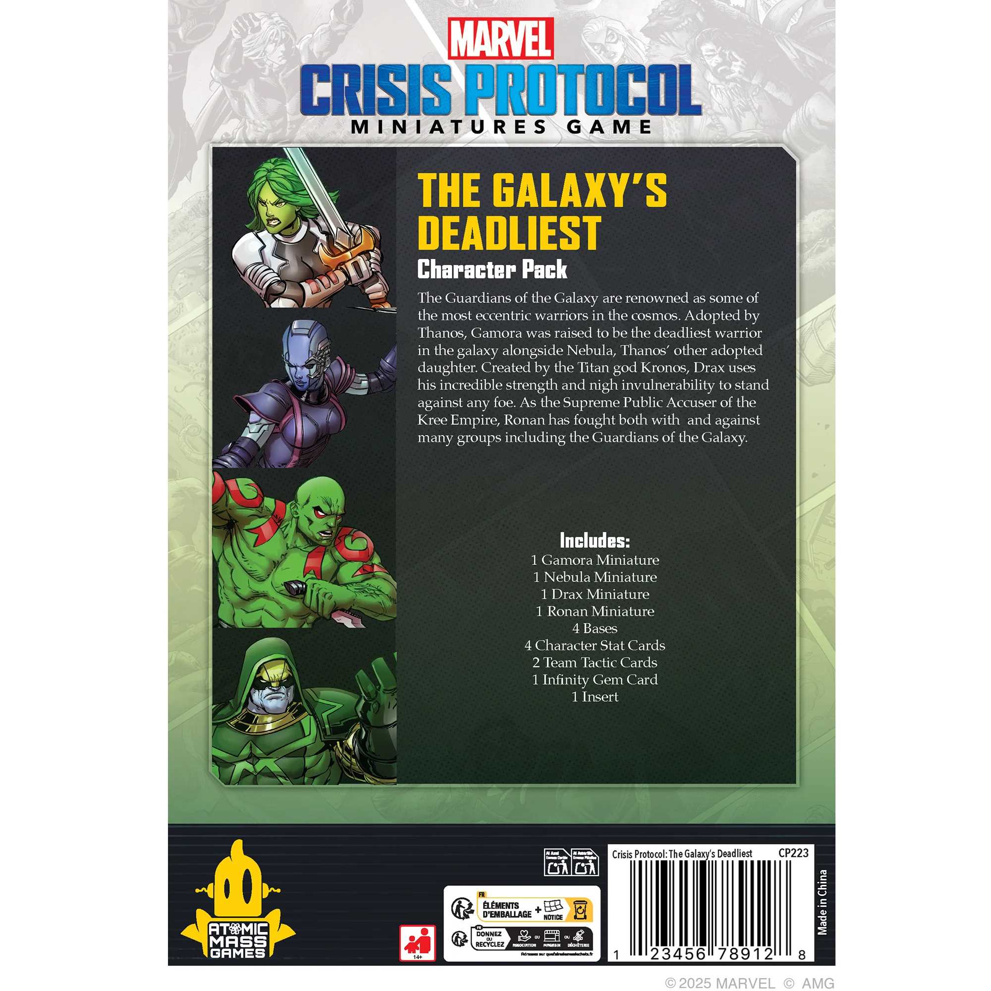 Marvel Crisis Protocol: Galaxy's Deadliest Affiliation Pack