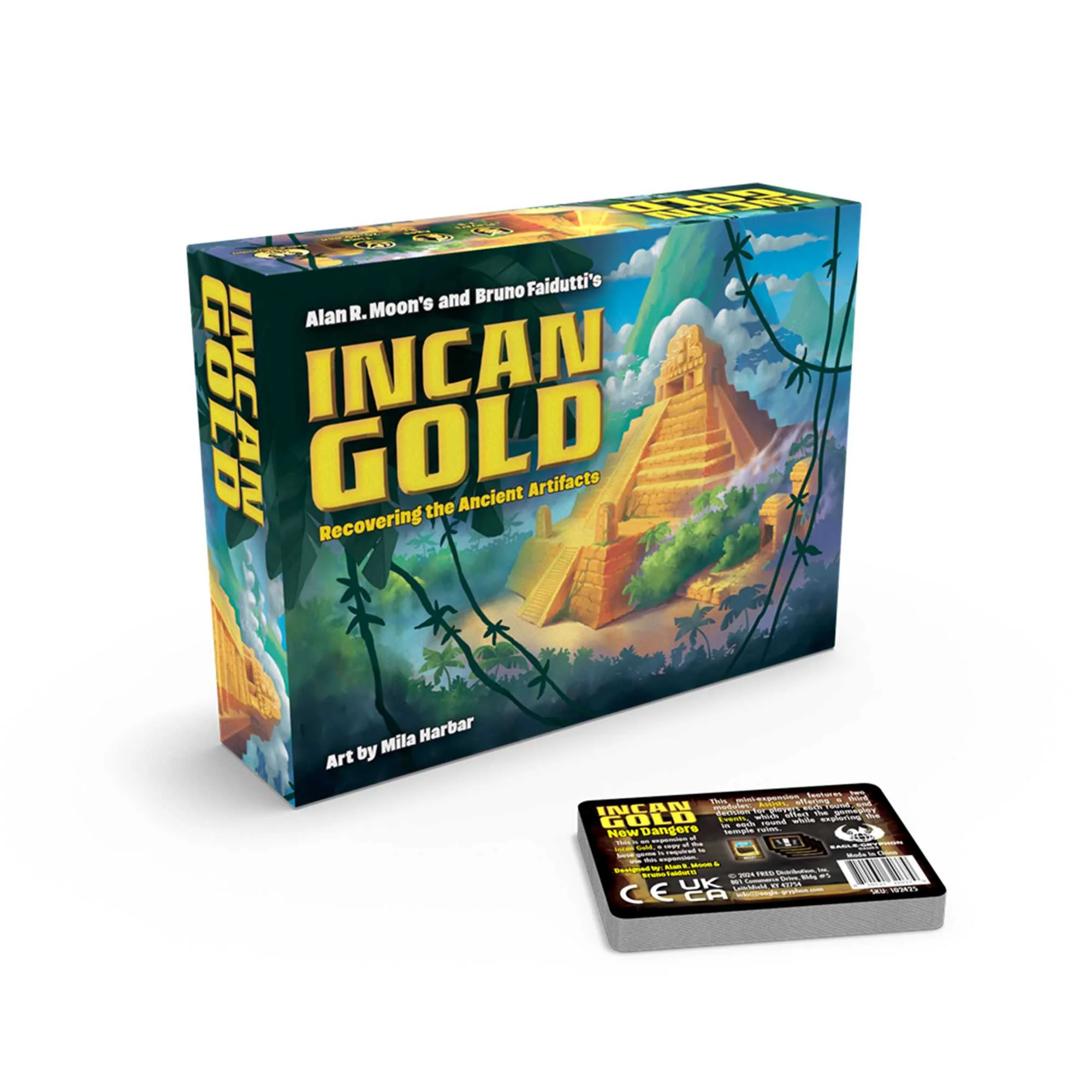 Incan Gold (2024) - Includes New Dangers Expansion