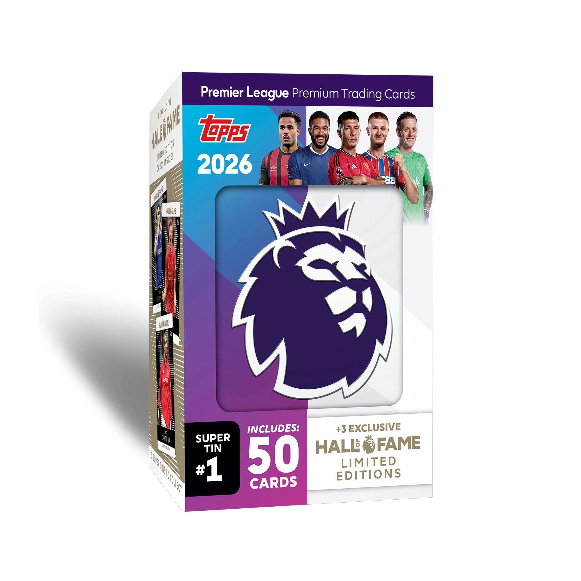 Topps Premier League 2025/26 Super Tin (Hall of Fame Series)