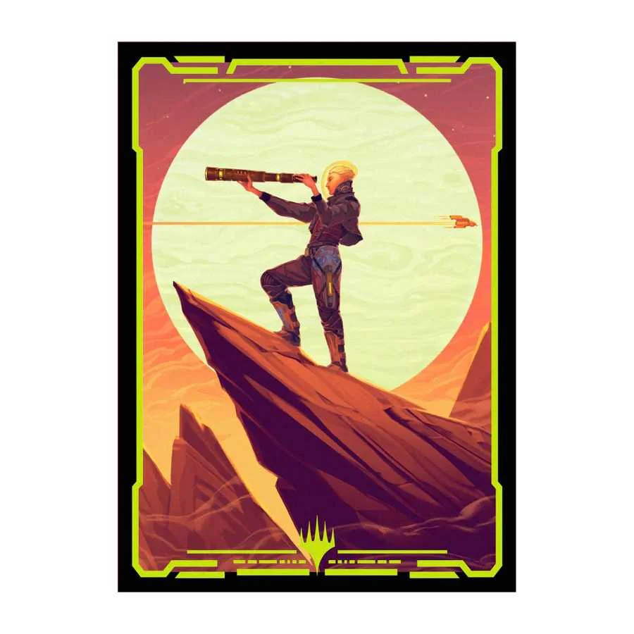 Magic: The Gathering - Edge of Eternities 100ct Deck Protector Sleeves - Clear Box Key Character Mythic