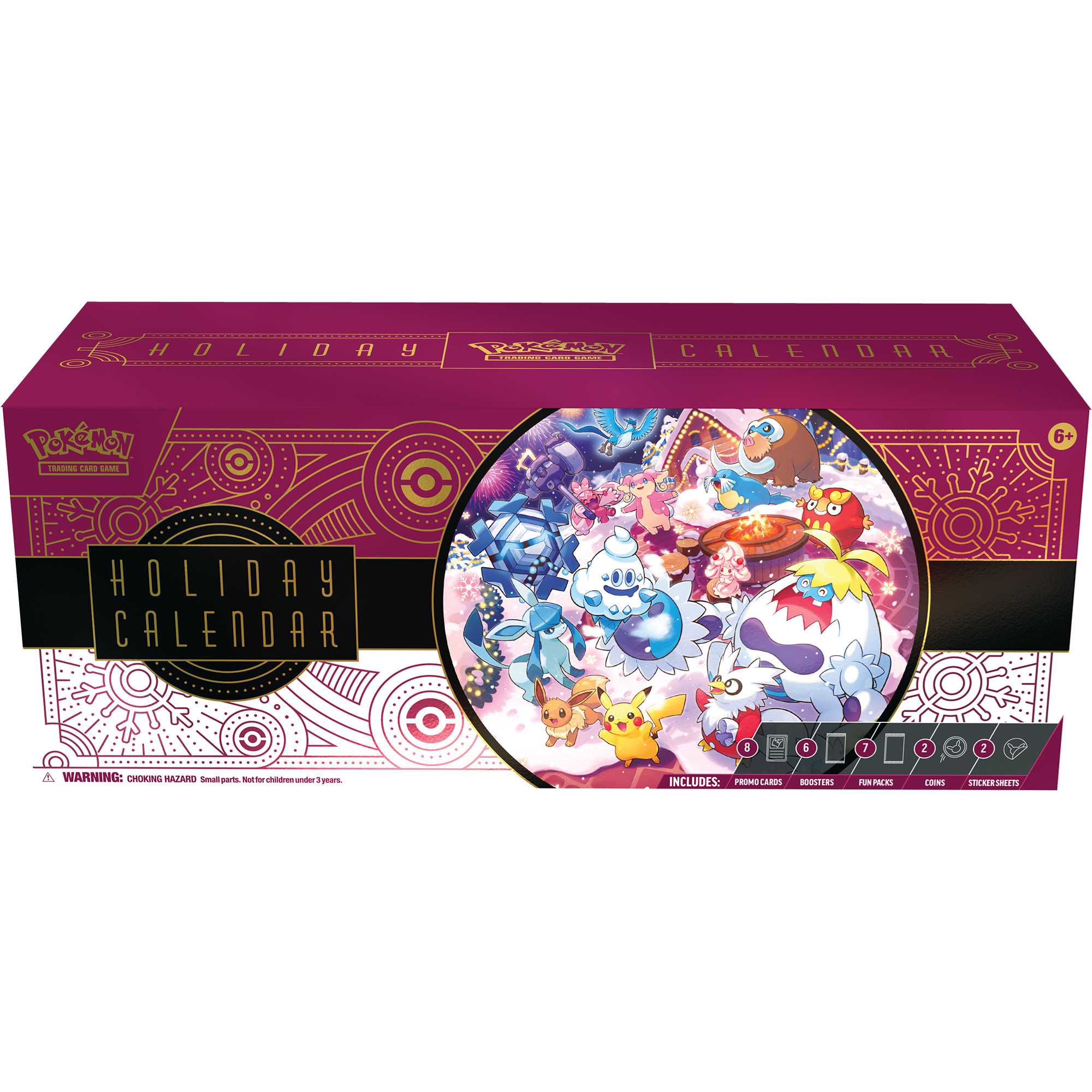 Pokémon TCG: Holiday Calendar 2025 (Case of 6)