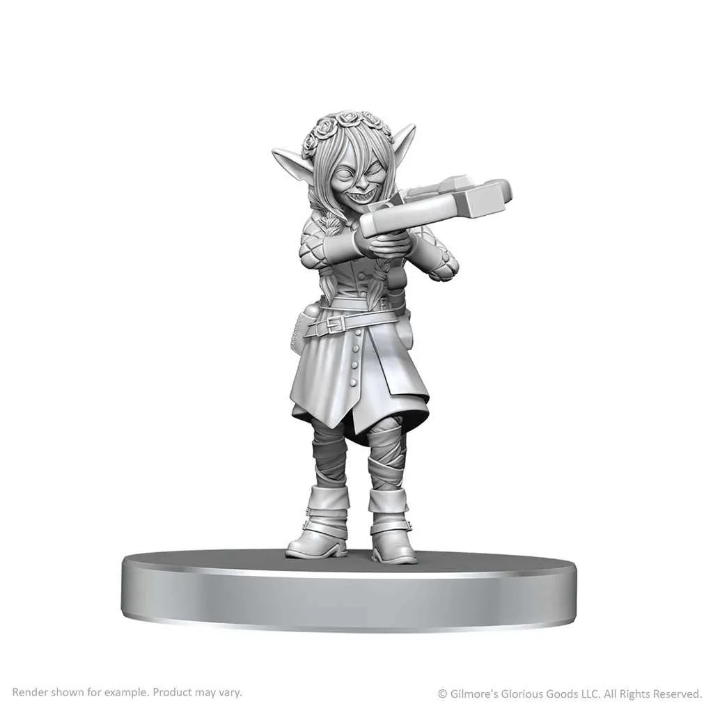 Critical Role Unpainted Miniatures: Veth Brenatto & Nott the Brave