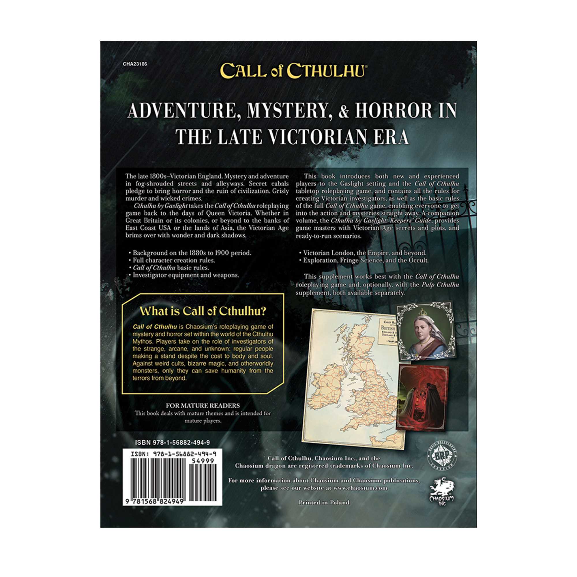 Cthulhu by Gaslight: Investigator’s Guide