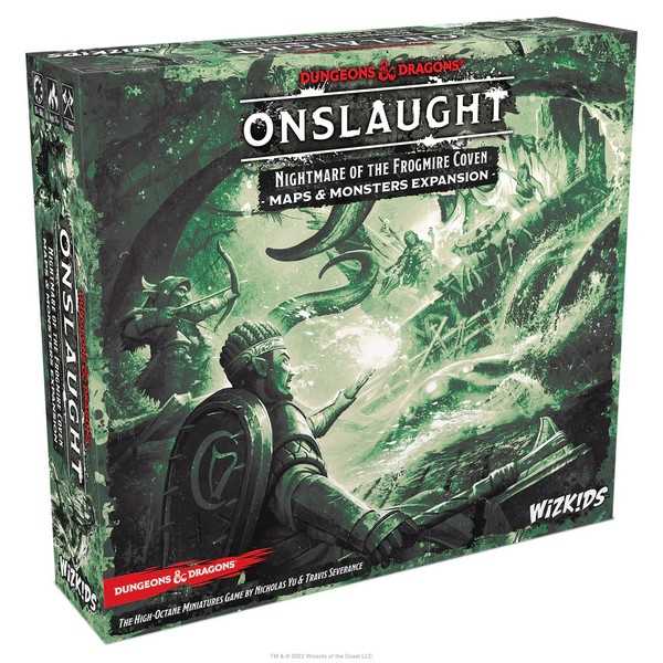 Dungeons & Dragons Onslaught: Nightmare of the Frogmire Coven - Maps & Monsters Expansion