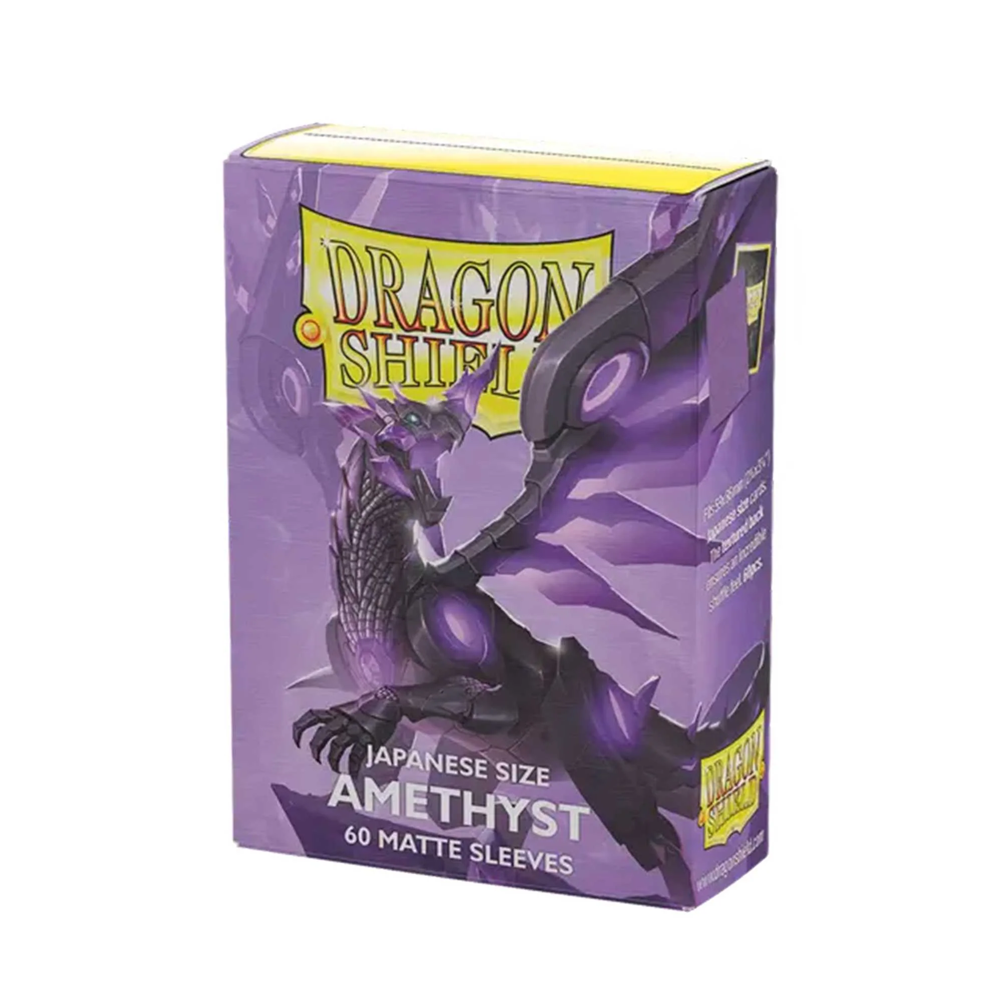 Dragon Shield Amethyst Matte Sleeves - Japanese Size (60)