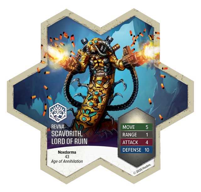 Heroscape: Scavorith. Lord of Ruin