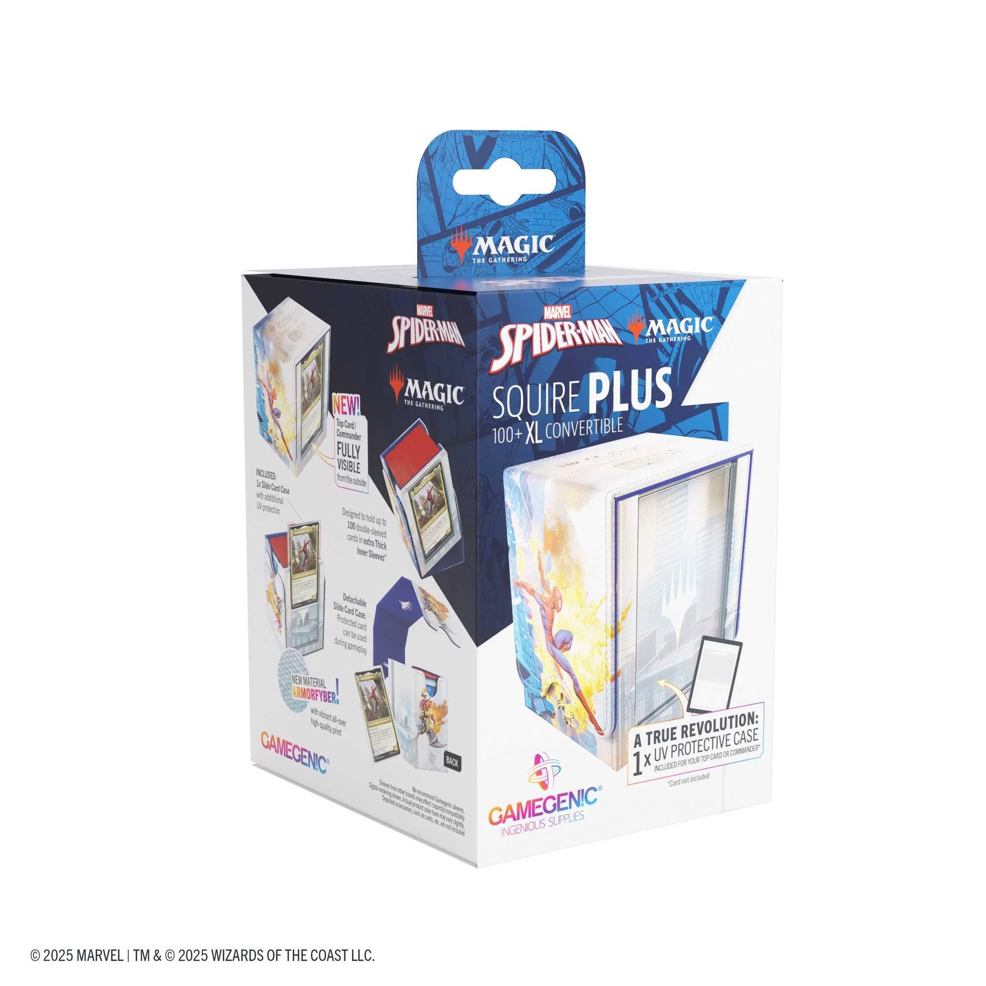 Gamegenic Magic: The Gathering Marvel's Spider-Man Art Squire PLUS 100+ XL