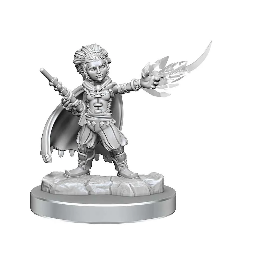 D&D Nolzur's Marvelous Unpainted Miniatures: Halfling Wizards