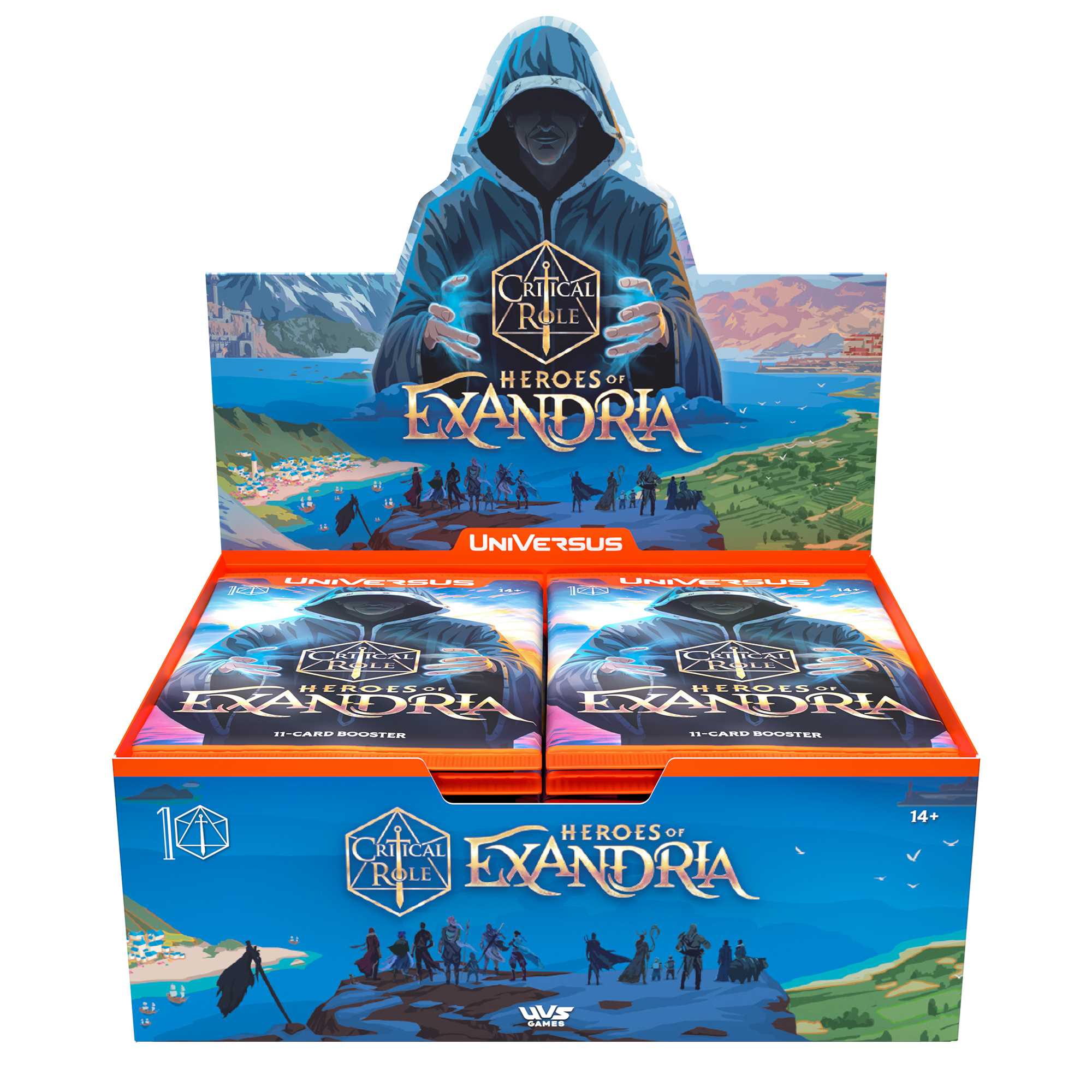 Universus: Critical Role: Heroes of Exandria Booster Display
