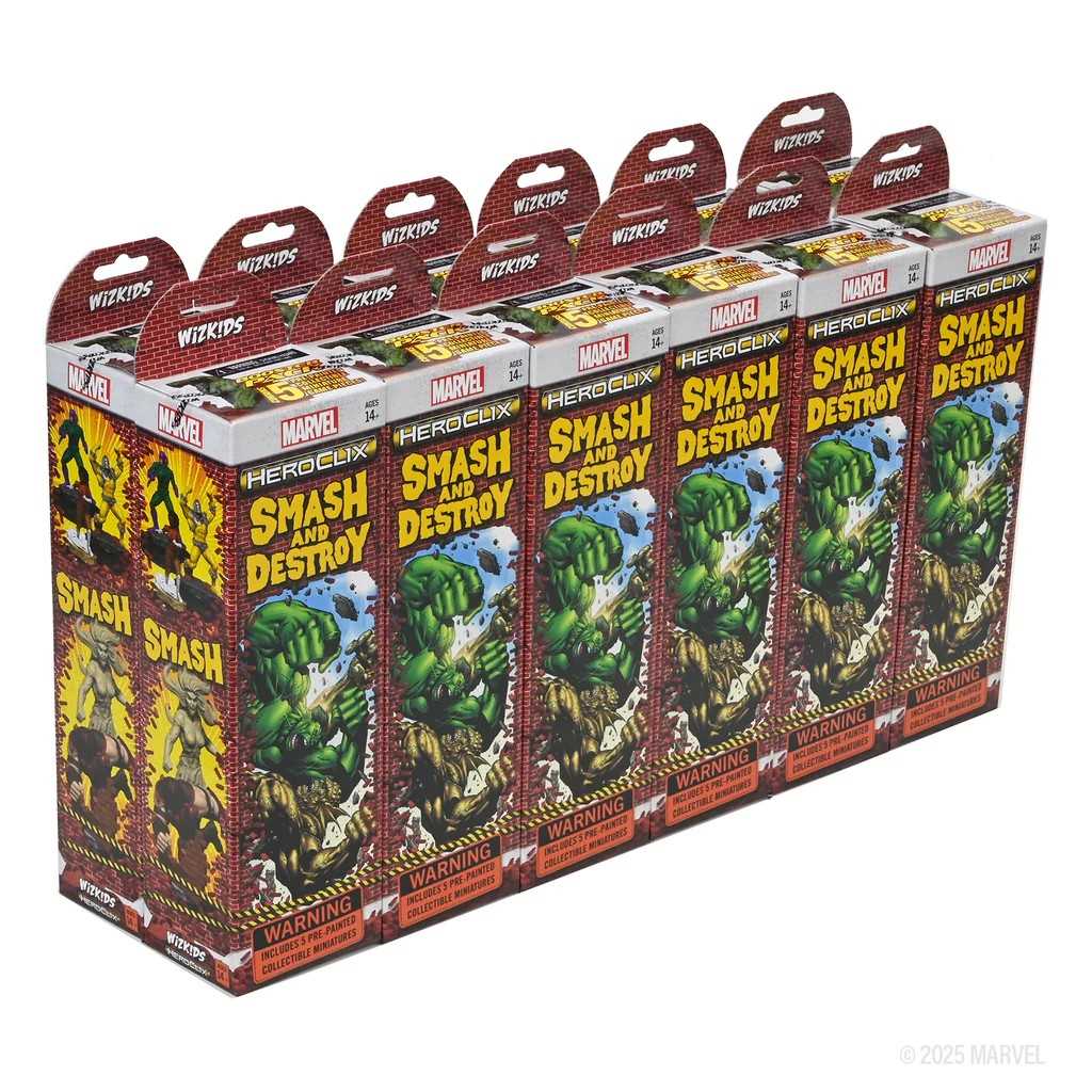 Marvel HeroClix: Smash and Destroy Booster Brick