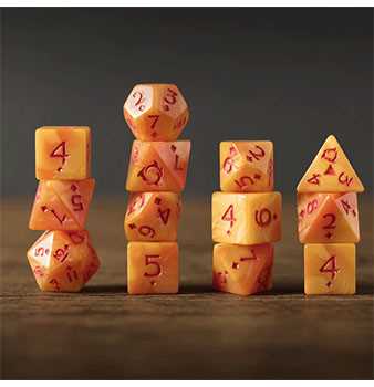 Tales of Xadia: The Dragon Prince Roleplaying Game - Sunfire Dice