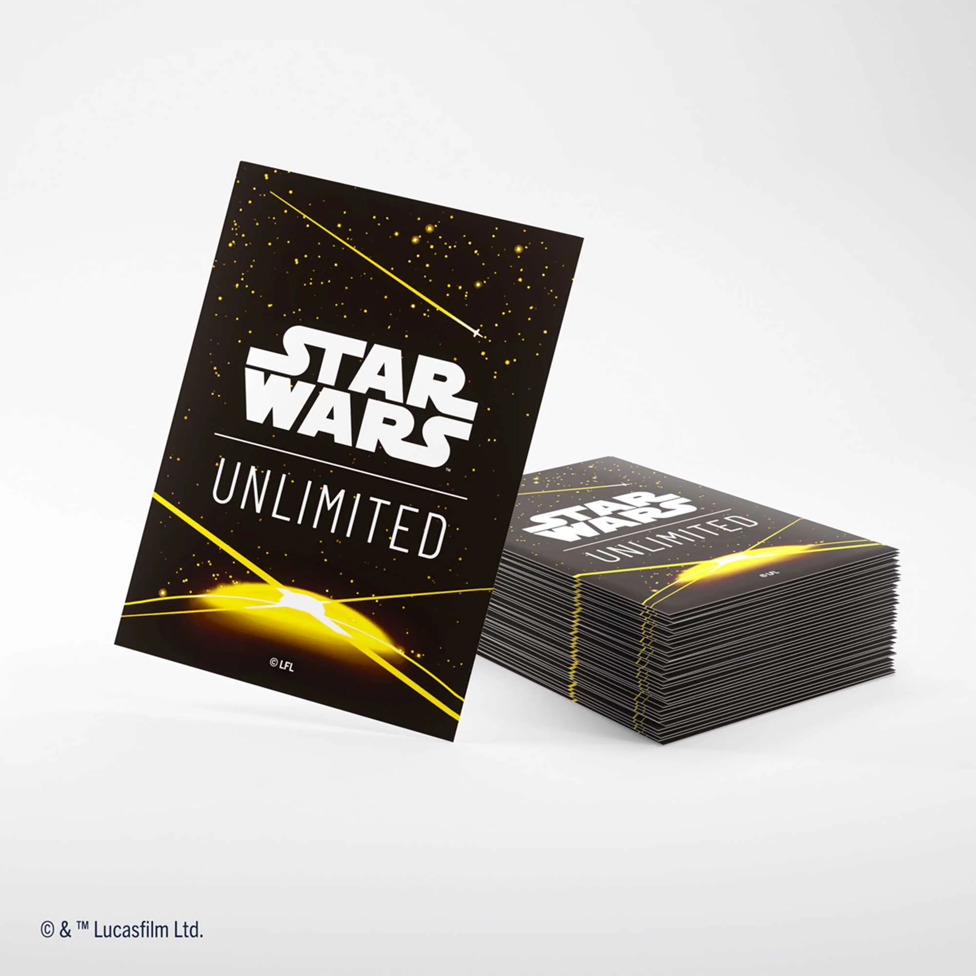 Gamegenic Star Wars: Unlimited Premium Art Sleeves - Card Back Yellow