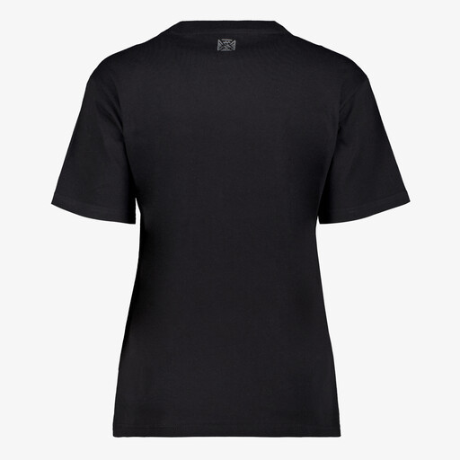 Animal Graphic dames sport T-shirt zwart grijs