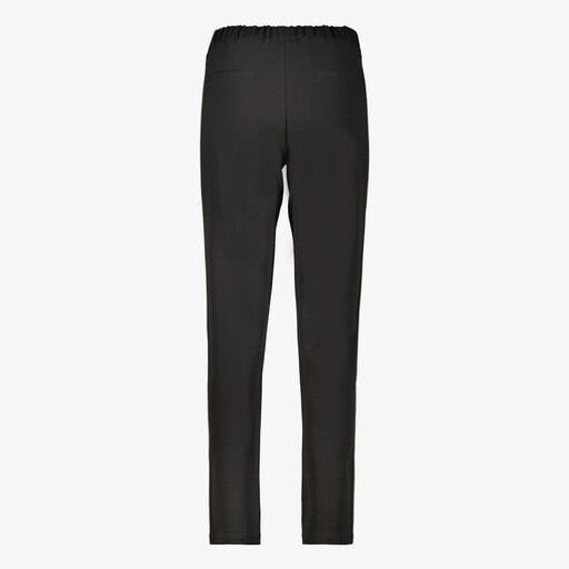 Dames broek met bies zwart