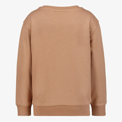 Meisjes sweaters met strikjes bruin