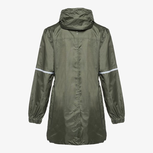 Dames regenparka groen