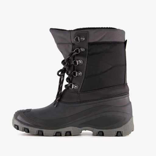 Gevoerde heren snowboots zwart