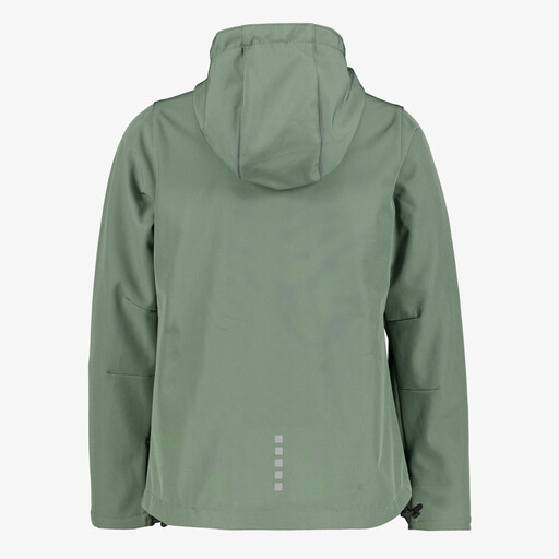 Kinder softshell jas groen