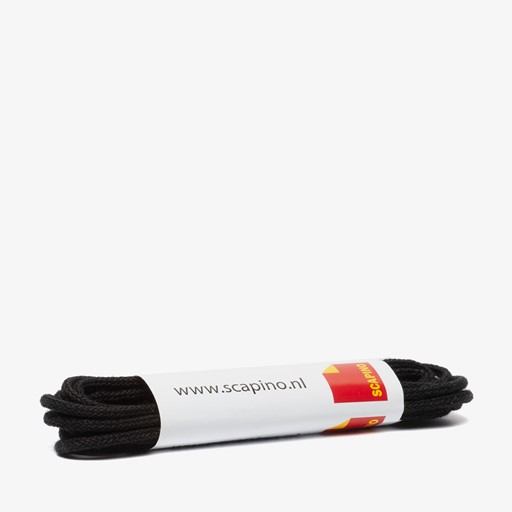 Zwarte veters rond 120 cm