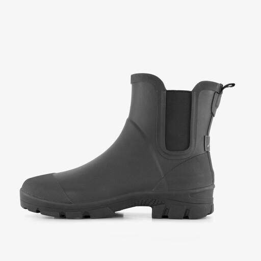 Korte heren regenlaarzen zwart