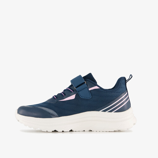Meisjes sportschoenen blauw roze