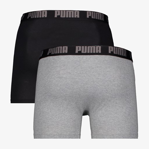 Everyday Basic Boxer 2 pack zwart grijs