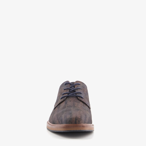 Heren veterschoenen blauw