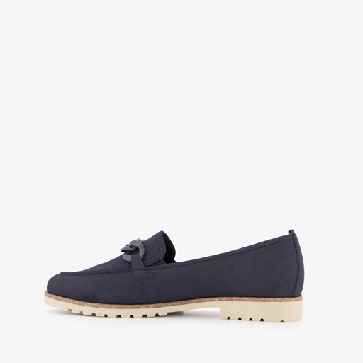 Dames loafers donkerblauw