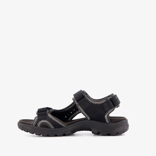 ECCO Onroads leren dames sandalen zwart