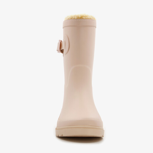 Gevoerde kinder regenlaarzen lichtroze