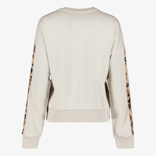 Animal Print 3 Stripes dames sport sweater