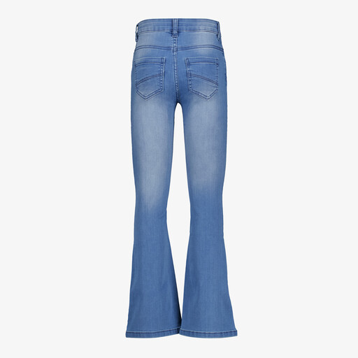 Twoday meisjes flared jeans medium blauw