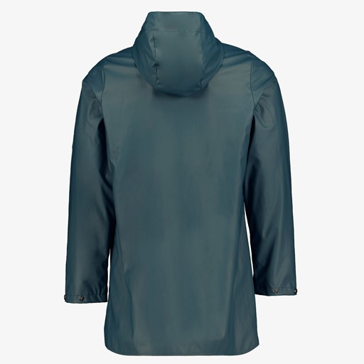 Heren regenjas blauw