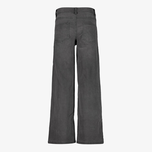 Name It meisjes wide leg jeans grijs
