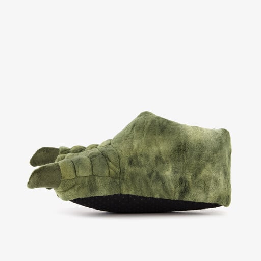 Kinder pantoffels drakenpoot groen