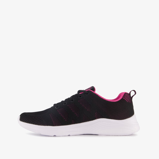 Dames sportschoenen zwart roze
